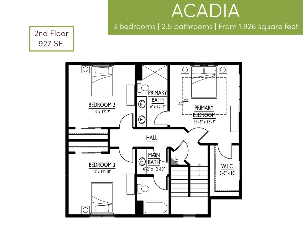 Acadia Second Floor
