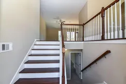 Foyer- Optional wood stairs and railing