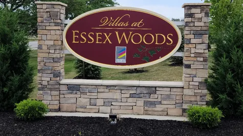 villas at essex wood entrance sign