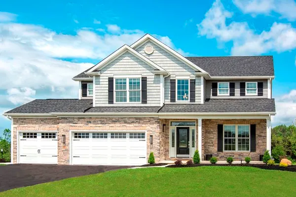 exterior of new homes in orchard park, NY