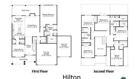 Hilton 3226 MArketing Floor Plan