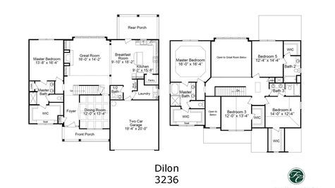 Dilon 3236 Marketing Floor Plan