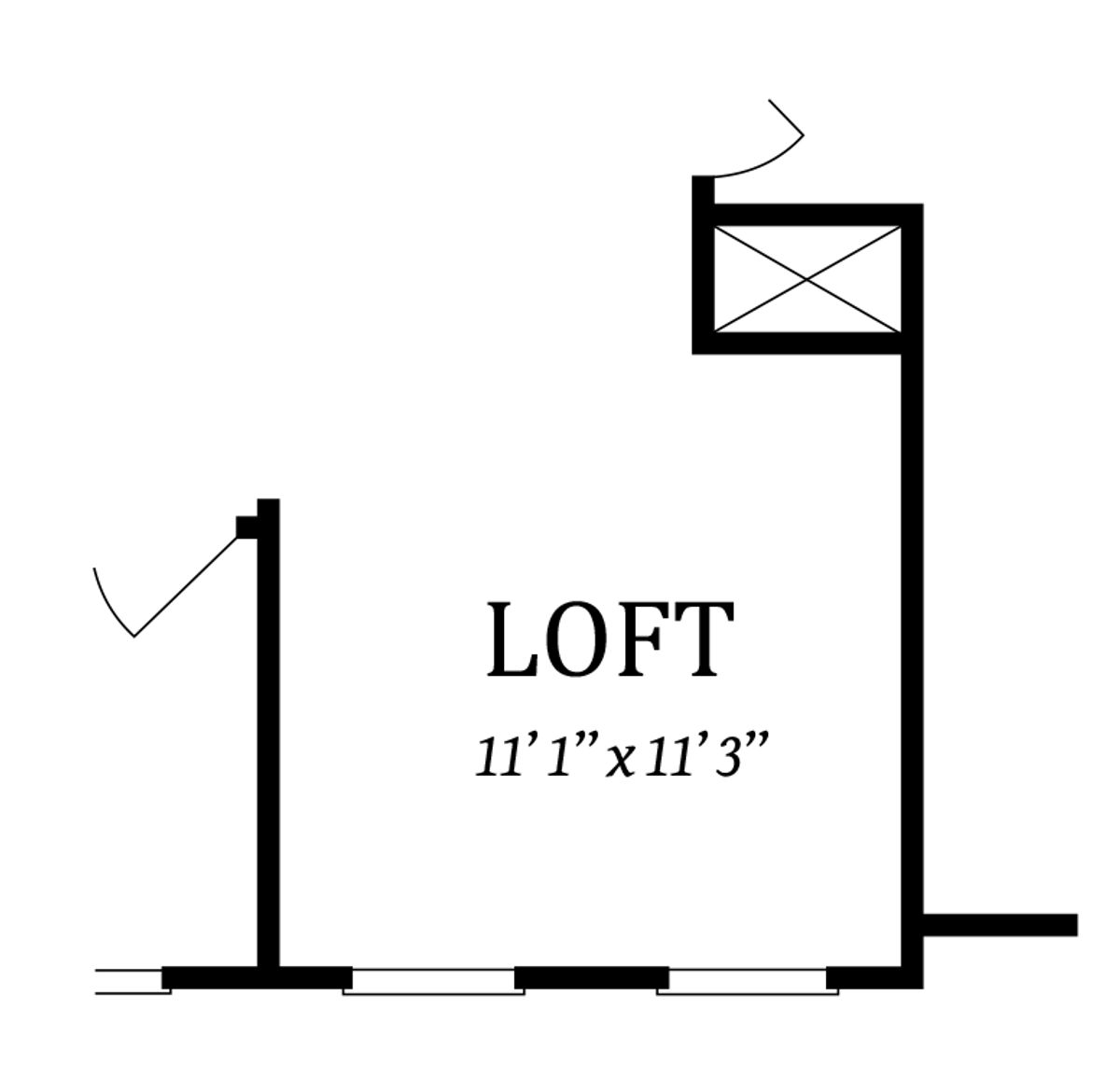 Optional Loft | In Lieu of Bedroom #4
