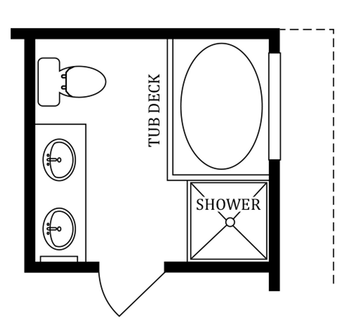 Second Floor Plan | Optional Super Owner's Bath