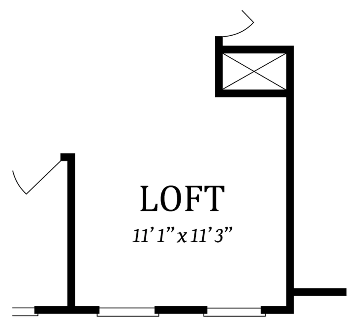 Second Floor | Optional Loft - In Lieu of Bedroom 4