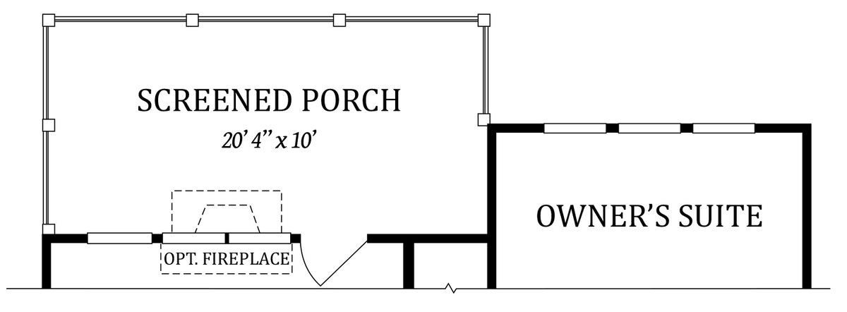 Optional Screened Porch