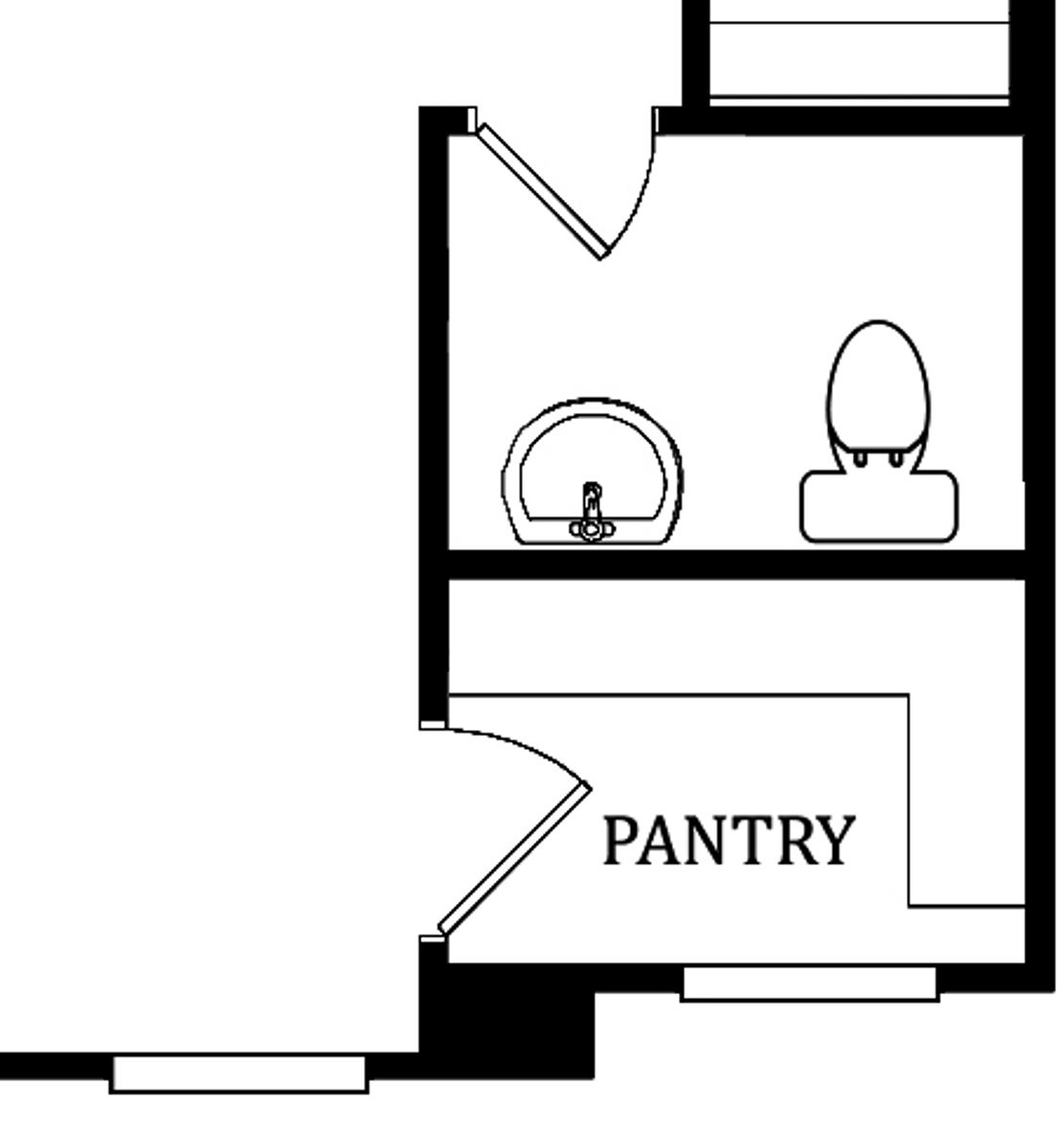 Optional Pantry | In Lieu of Storage