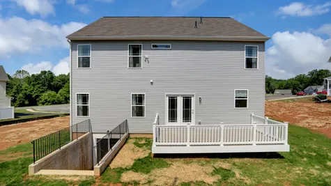 Exterior | Rear with Optional Deck and Walkout