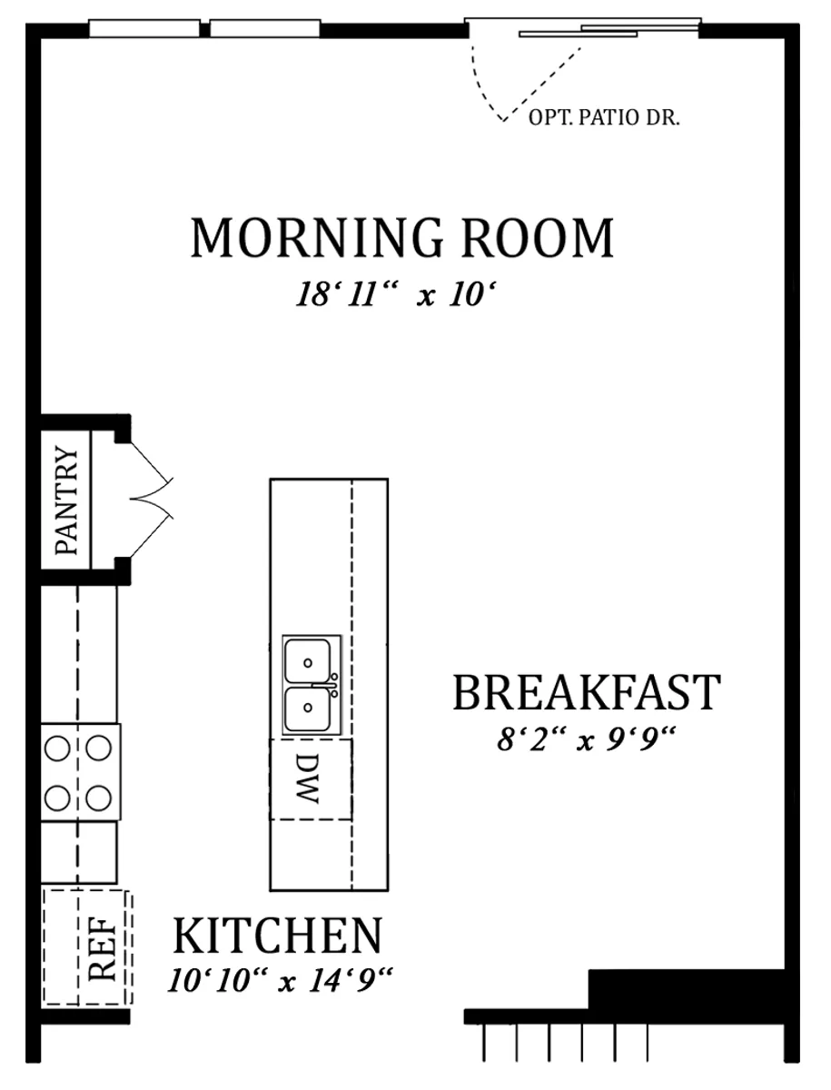 First Floor | Optional Morning Room