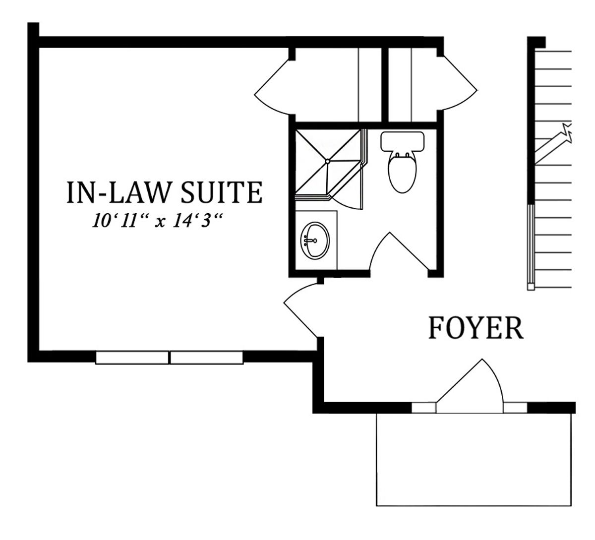 Optional First Floor In-Law Suite