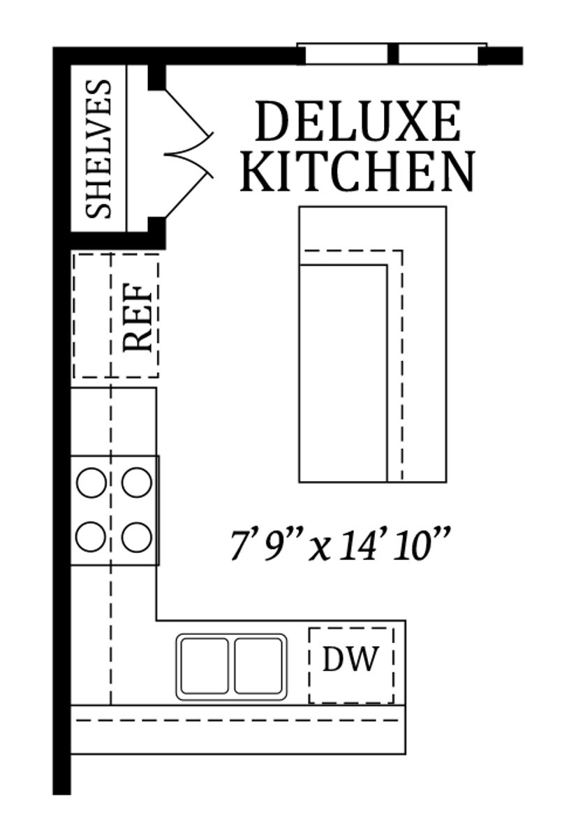 Optional Deluxe Kitchen