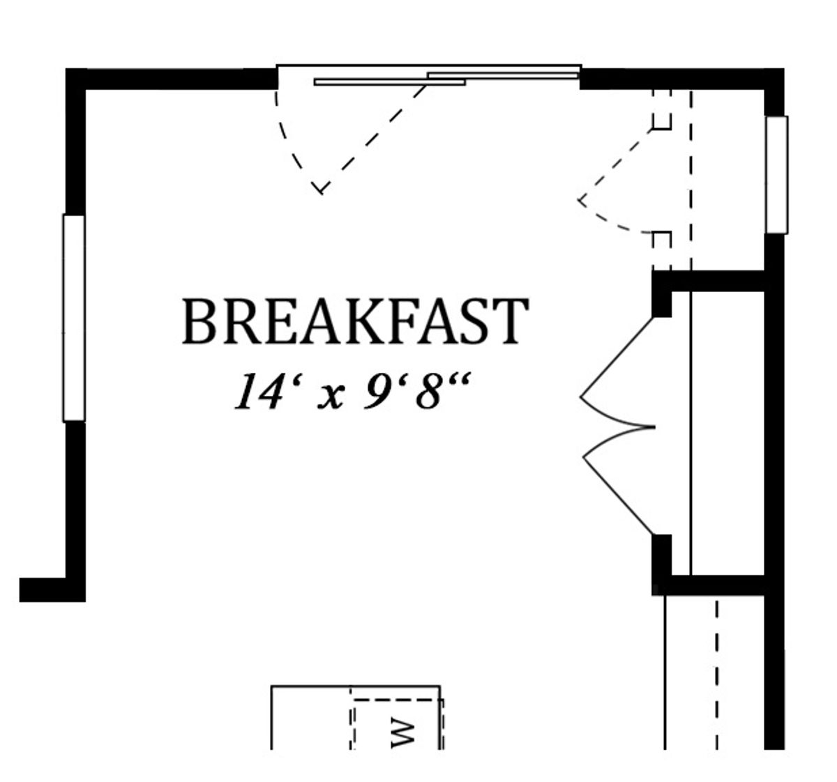 Breakfast with Optional 4' Extension