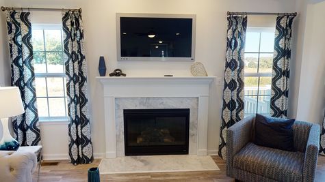 Great Room | Optional Fireplace
