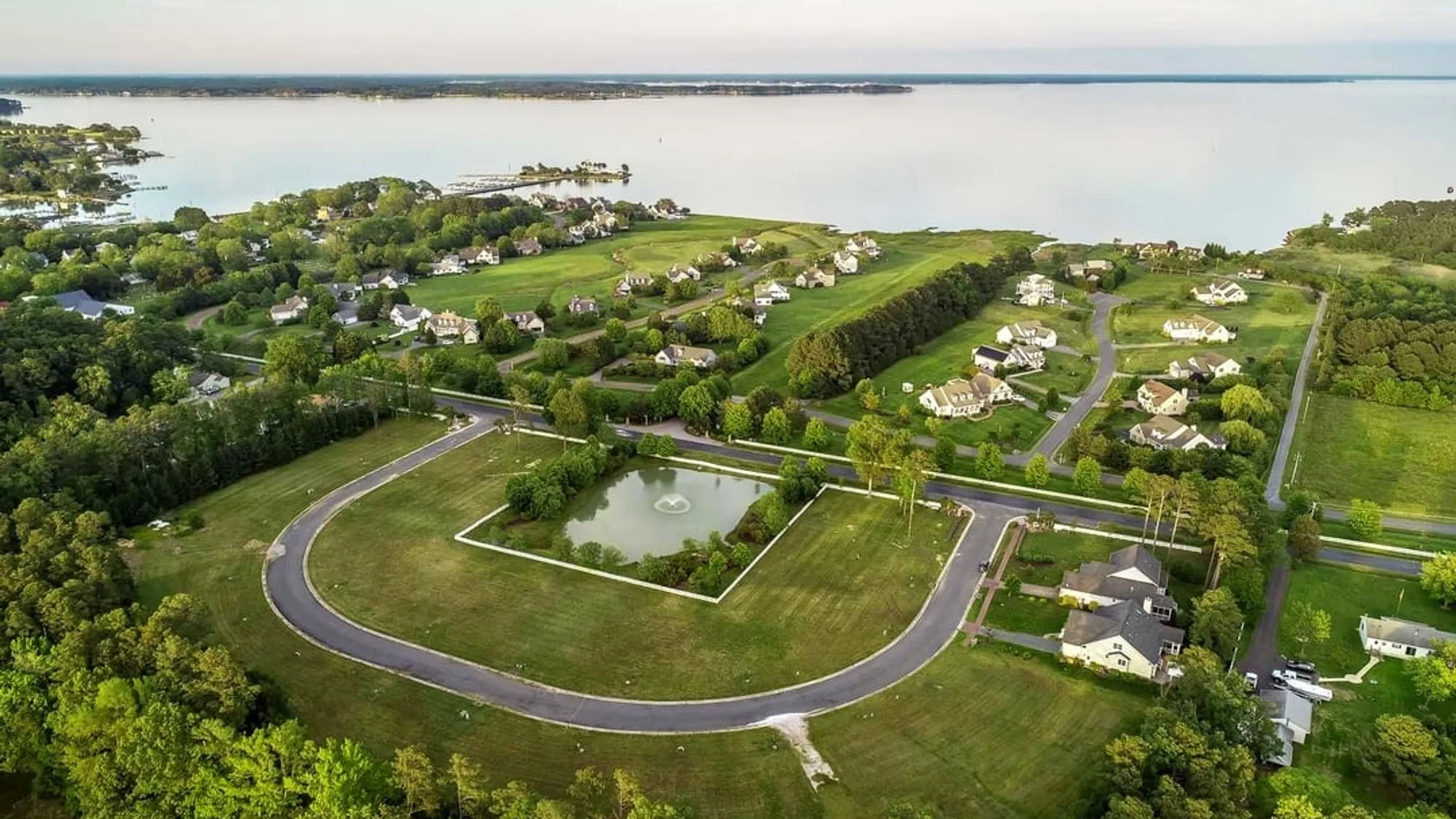 view of the new home community, Tilghman on Chesapeake, by gemcraft homes