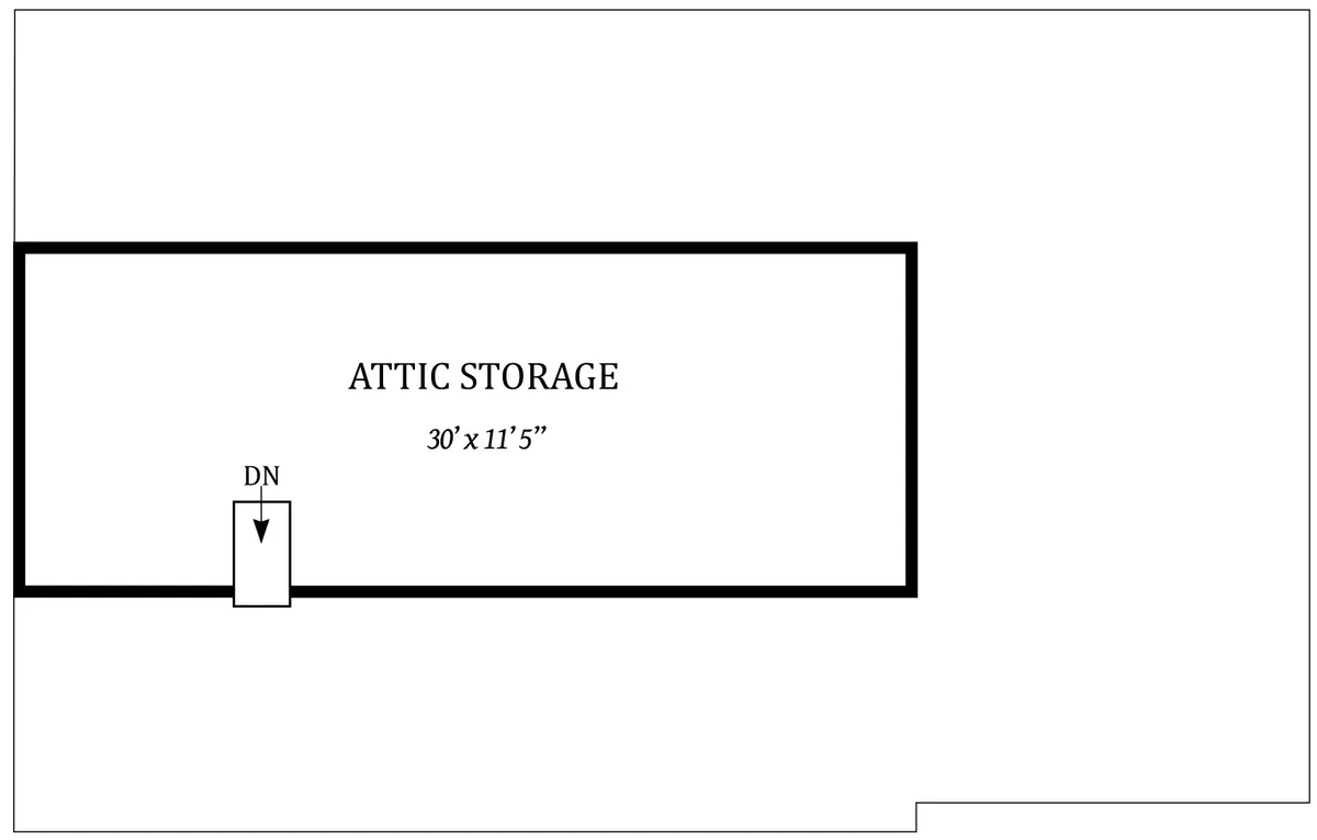 Optional Attic Storage