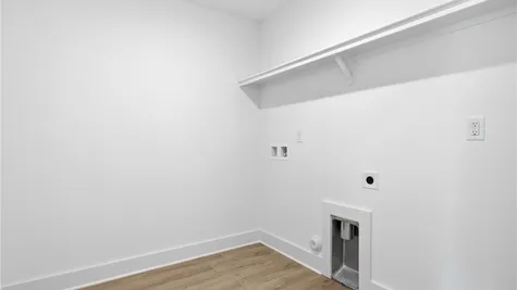 Laundry Room -Photos are representative examples of a completed home; actual selections will vary