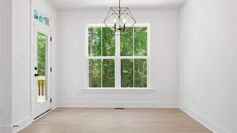Breakfast area - Photo represents the actual home