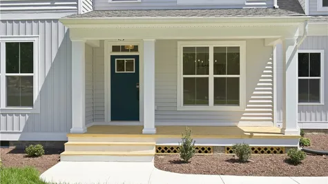 Porch- Photo represents actual home