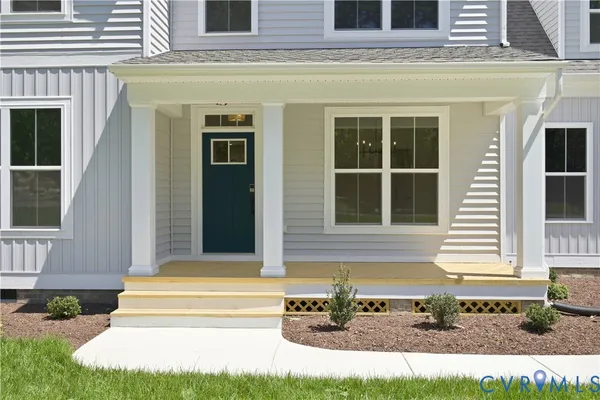 Porch- Photo represents actual home
