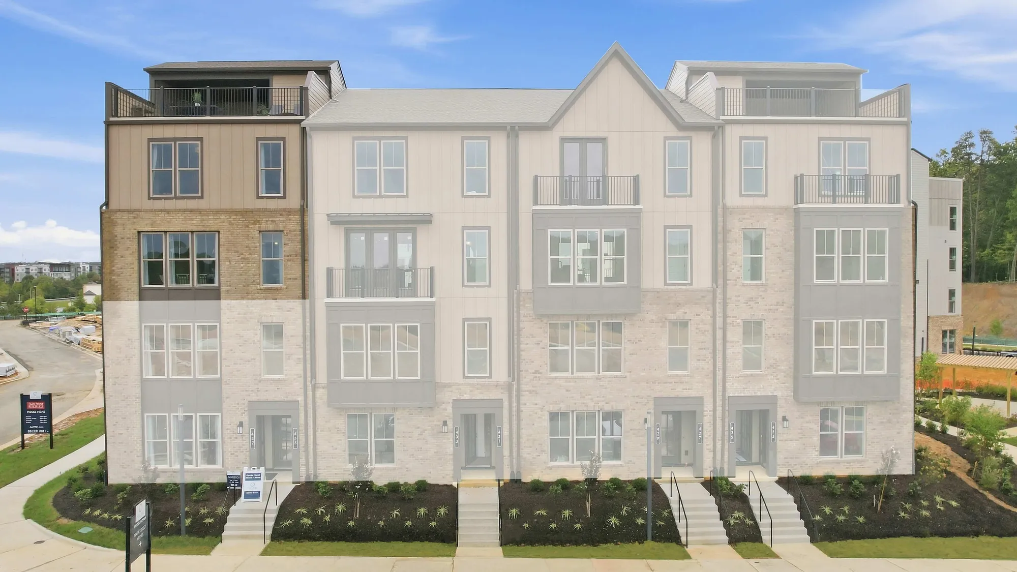 Aspen II Condo - Elevation 1 - The Aire at Westchester Commons
