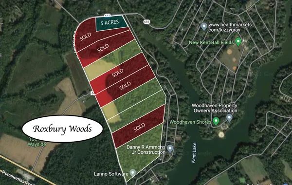 Roxbury Woods Site Map