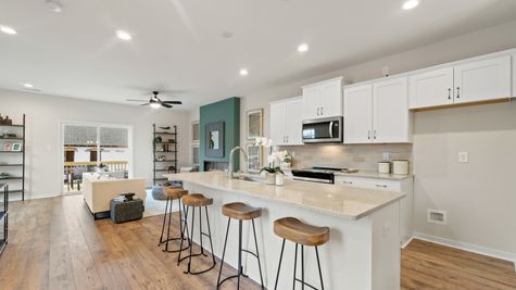 Westbrook- Kitchen and Family Room
