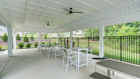 Secondary Clubhouse Patio