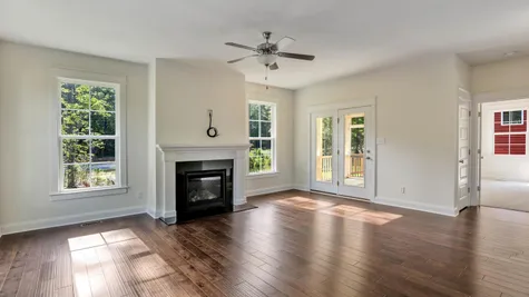 Great Room (shows optional fireplace)