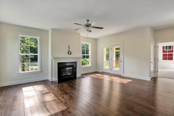 Great Room (shows optional fireplace)