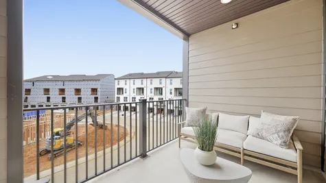 The Aspen II Model Home at The Aire at Westchester in Midlothian, VA - Rooftop Terrace