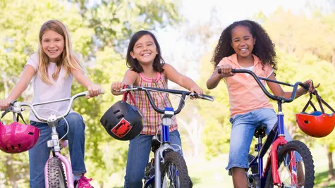 Children Biking