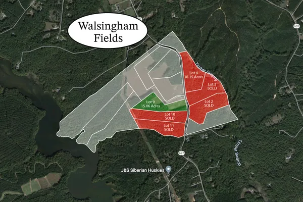 Walsingham Fields Site Map