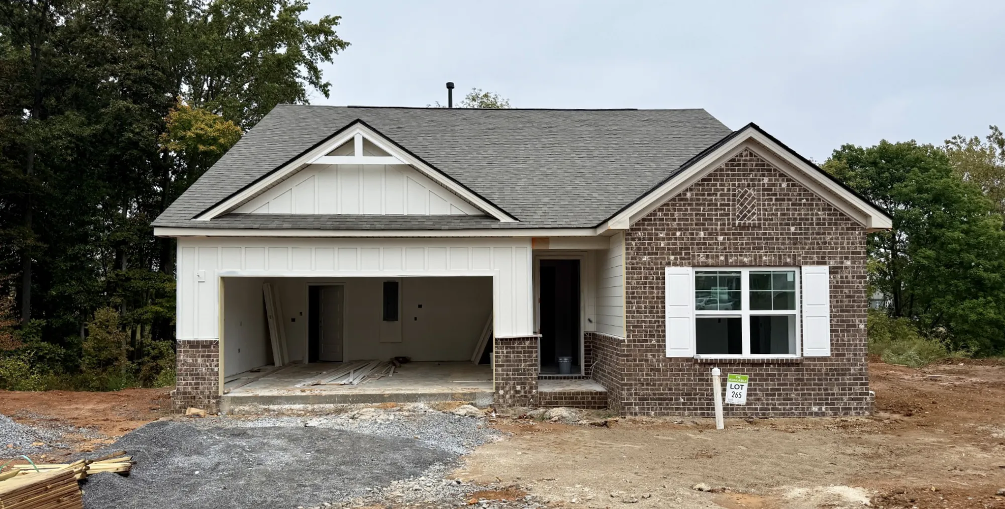 *Photo of actual home in progress. Oct 2026