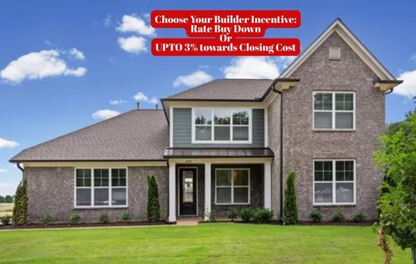 Promotional Marketing Material. Outlining builder-offered financing options applicable to the property