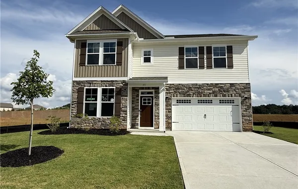 A newly constructed residence showcasing a harmoni