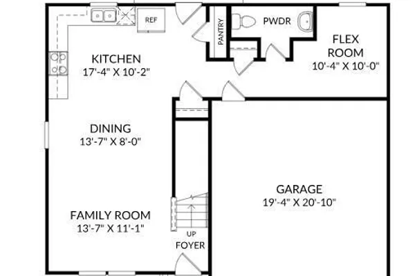 Teagan Main Floor with Flex