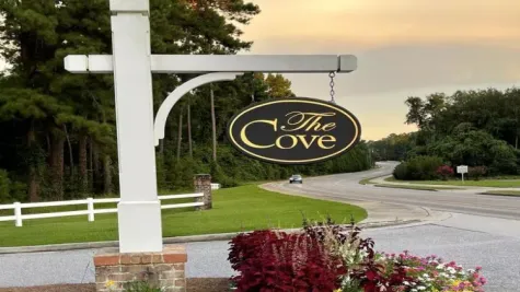 The Cove Entrance Sign