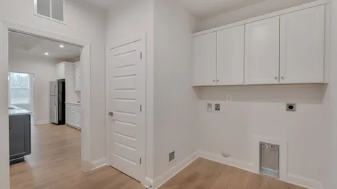 Laundry Room with Optional Cabinets