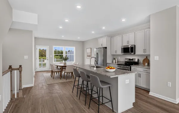 Image has been virtually staged to illustrate potential use of space. Furniture, décor, and finishes may not reflect the current condition of the home.