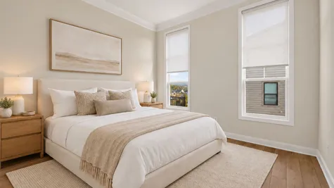 Image has been virtually staged to illustrate potential use of space. Furniture, décor, and finishes may not reflect the current condition of the home.