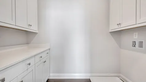 Laundry Room with Optional Cabinetry