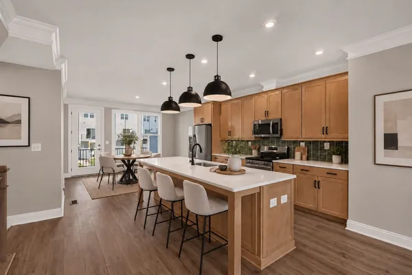 Image has been virtually staged to illustrate potential use of space. Furniture, décor, and finishes may not reflect the current condition of the home.