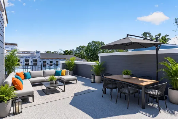 Image has been virtually staged to illustrate potential use of space. Furniture, décor, and finishes may not reflect the current condition of the home.