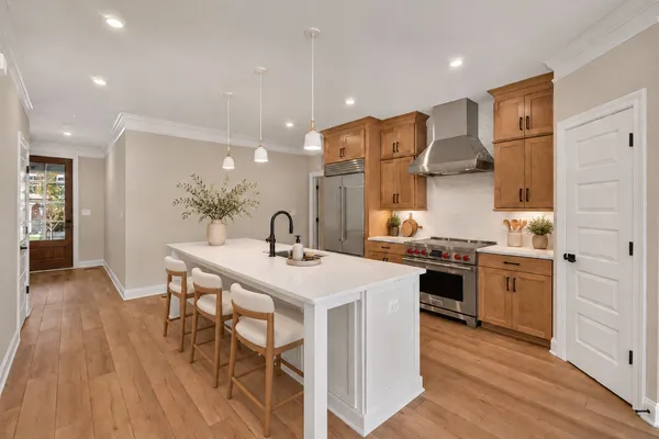 Image has been virtually staged to illustrate potential use of space. Furniture, décor, and finishes may not reflect the current condition of the home.