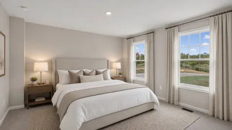 Image has been virtually staged to illustrate potential use of space. Furniture, décor, and finishes may not reflect the current condition of the home.