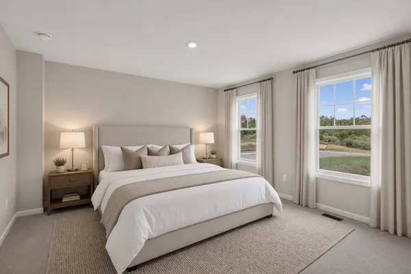 Image has been virtually staged to illustrate potential use of space. Furniture, décor, and finishes may not reflect the current condition of the home.