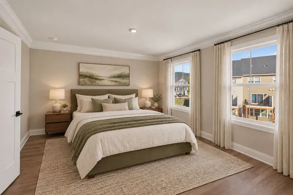 Image has been virtually staged to illustrate potential use of space. Furniture, décor, and finishes may not reflect the current condition of the home.