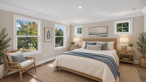 Image has been virtually staged to illustrate potential use of space. Furniture, décor, and finishes may not reflect the current condition of the home.
