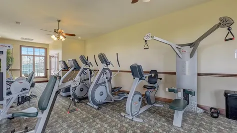 Bridlewood Clubhouse Exercise Room - Halen Homes