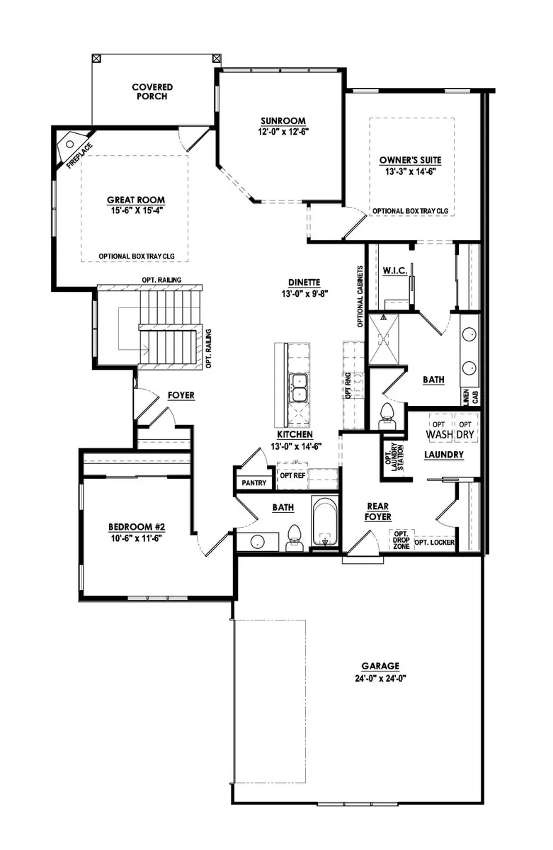 The Aspen Condominium Floor Plan - Halen Homes